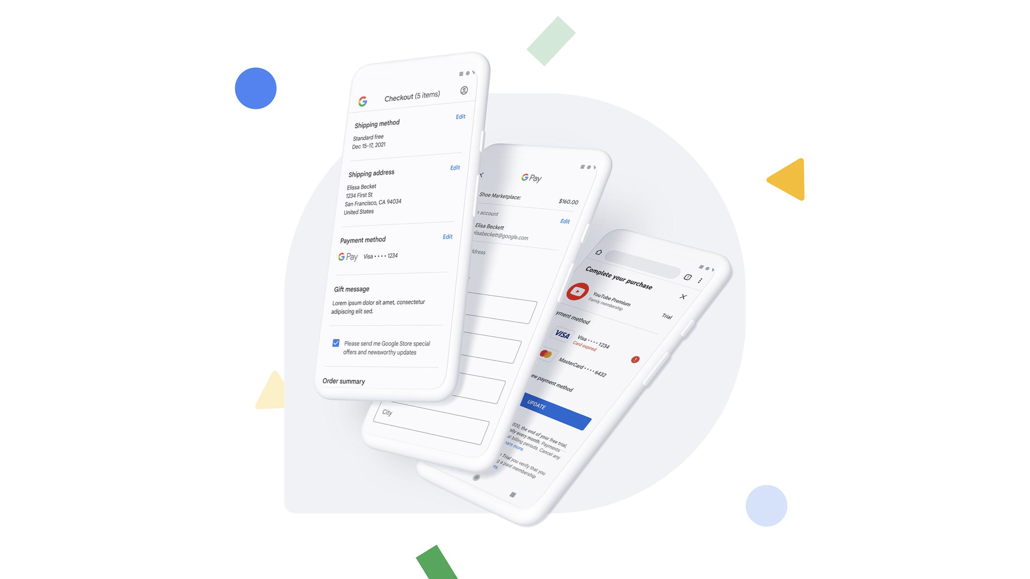 Google Checkout hero