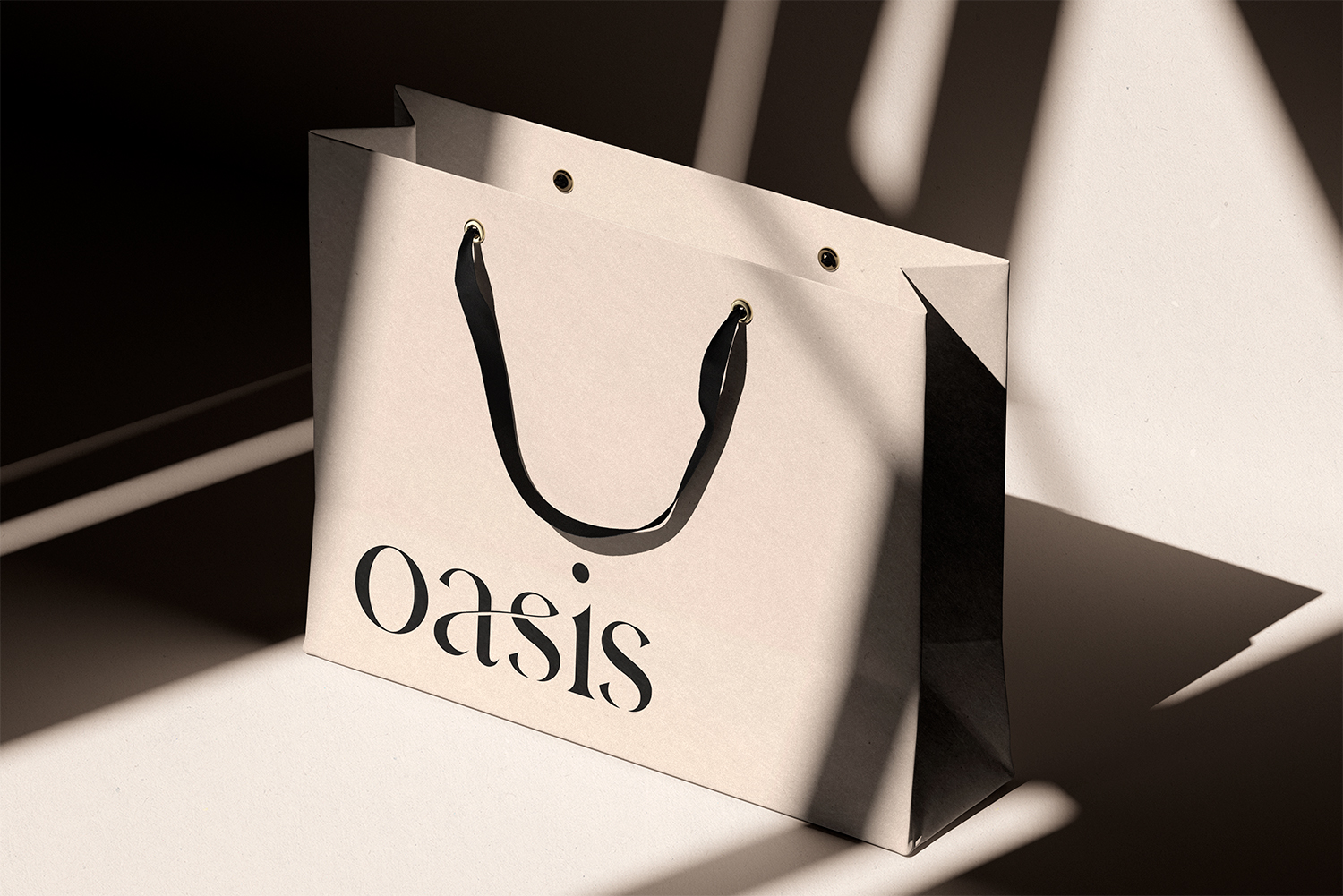 Oasis bag mockup