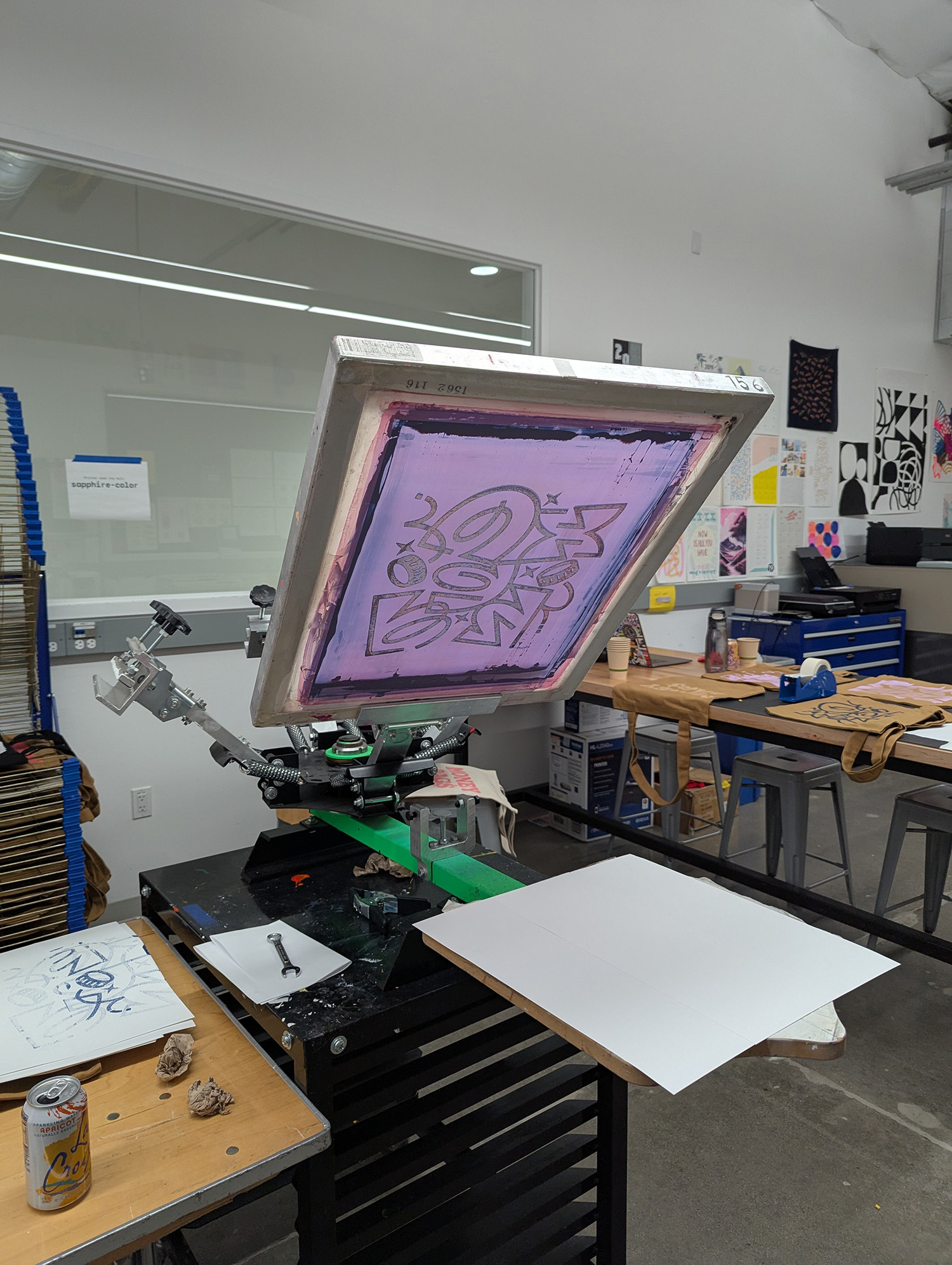 Screenprinting workshop